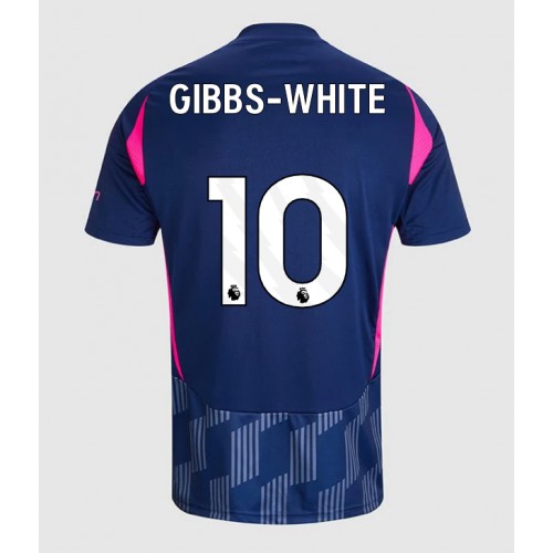 Moški Nogometni dresi Nottingham Forest Morgan Gibbs-White #10 Gostujoči 2024-25 Kratek Rokav